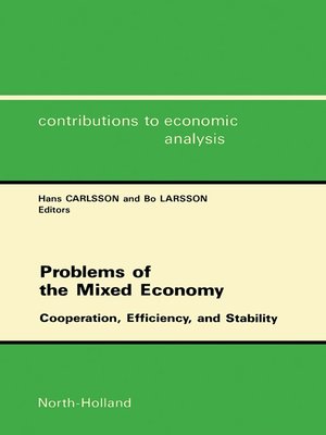 cover image of Problems of the Mixed Economy